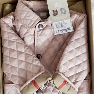 Baby girl Burberry jacket - 6M.